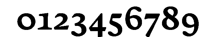 Almada Extra Bold Font OTHER CHARS