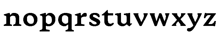 Almada Extra Bold Font LOWERCASE