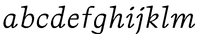 Almada Light Italic FONT