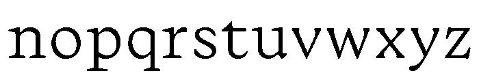 Almada Light Font LOWERCASE