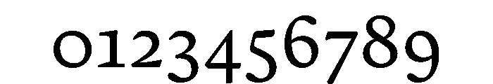 Almada Regular Font OTHER CHARS