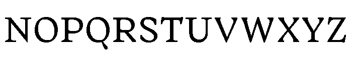 Almada Regular Font UPPERCASE