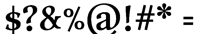 Alpha Roman Initials Font OTHER CHARS