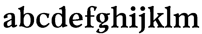 Alpha Roman Initials FONT
