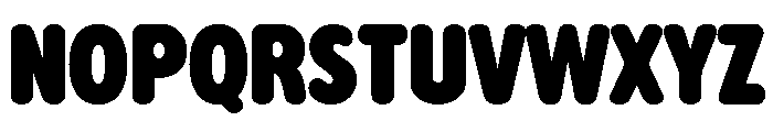 Alphabet Soup Regular Font LOWERCASE