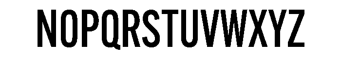 Alternate Gothic Condensed Medium Font UPPERCASE