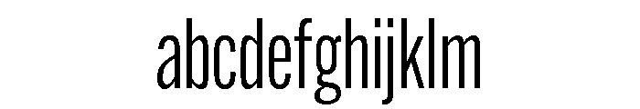 Alternate Gothic Extra Condensed Book FONT