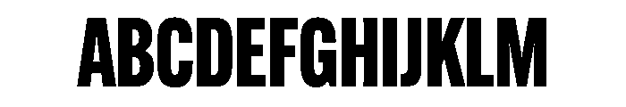 Alternate Gothic Extra Condensed Heavy Font UPPERCASE