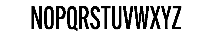 Alternate Gothic Extra Condensed Medium Font UPPERCASE