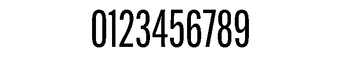 Alternate Gothic Extra Condensed Regular Font OTHER CHARS
