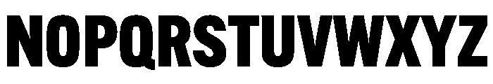 Alternate Gothic Heavy Font UPPERCASE
