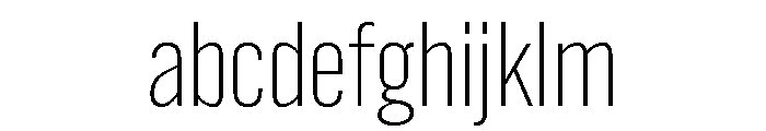 Alternate Gothic Light FONT