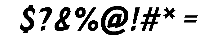AM Appennino Regular Font OTHER CHARS