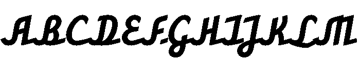 AM Appennino Regular Font UPPERCASE