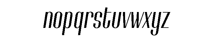 AM Lombardia Regular Font LOWERCASE