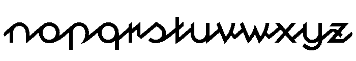 AM Majella Regular Font LOWERCASE