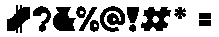 AM Novecento Regular Font OTHER CHARS
