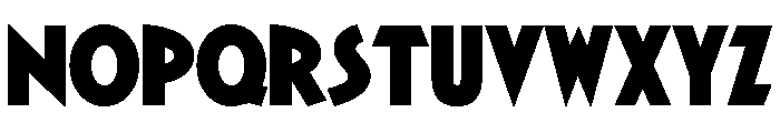 AM Panama Regular Font UPPERCASE