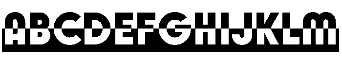 AM Serie 610 Regular Font UPPERCASE