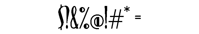 AM Sirte Regular Font OTHER CHARS