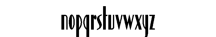 AM Sirte Regular Font LOWERCASE