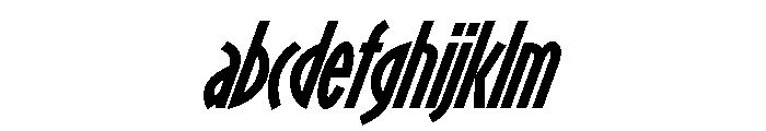 AM Tirana Regular Italic FONT