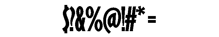 AM Tirana Regular Font OTHER CHARS