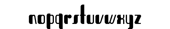 AM Tobruk Regular Font LOWERCASE