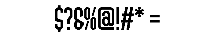 AM Udine Regular Font OTHER CHARS