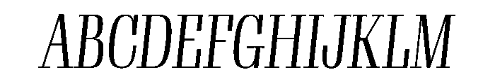 Am Lombardia Light Italic Font UPPERCASE