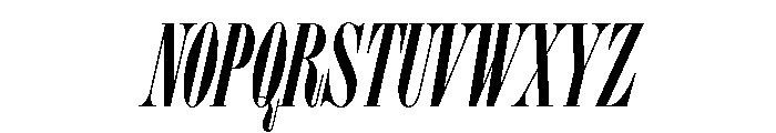 Am Lombardia Medium Italic Font UPPERCASE