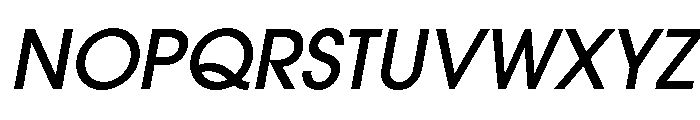 Am Majella Medium Italic Font UPPERCASE