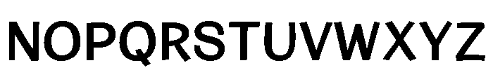 Am Majella Semibold Font UPPERCASE