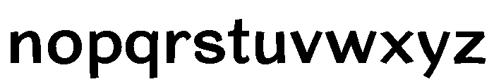 Am Majella Semibold Font LOWERCASE