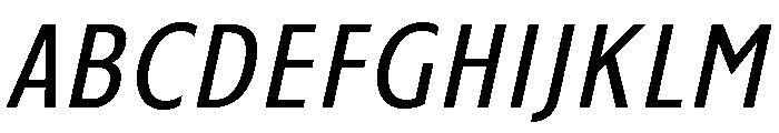Am Marche Light Font UPPERCASE