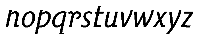 Am Marche Light Font LOWERCASE