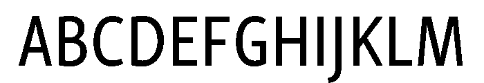 Am Marche Medium Font UPPERCASE