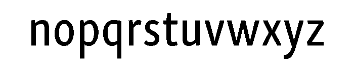 Am Marche Medium Font LOWERCASE