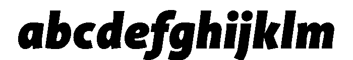 Am Panama Extra Bold Italic FONT