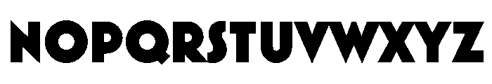 Am Panama Extra Bold Font UPPERCASE