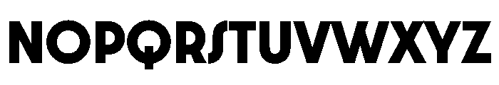 Am Serie 610 Bold Font LOWERCASE