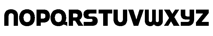 Am Serie 610 Extra Bold Font LOWERCASE