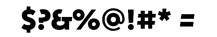 Am Serie 610 Semibold Font OTHER CHARS