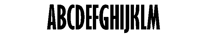 Am Sirte Bold Font UPPERCASE
