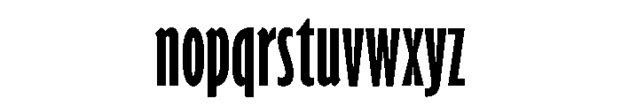Am Sirte Bold Font LOWERCASE