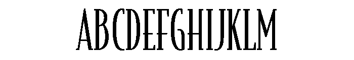 Am Sirte Light Font UPPERCASE