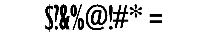 Am Tirana Bold Font OTHER CHARS