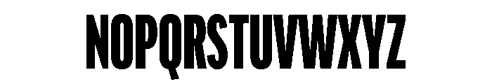 Am Tirana Heavy Font UPPERCASE