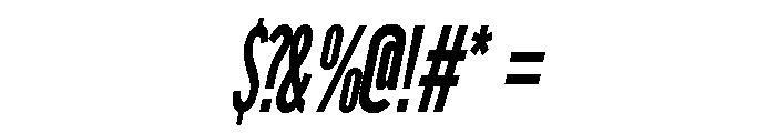 Am Tirana Italic Font OTHER CHARS