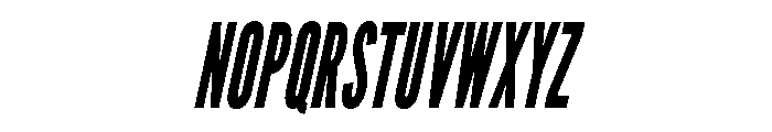 Am Tirana Italic Font UPPERCASE